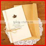 New Creative Unique Custom Korea Simple Design Wedding Cards 2014