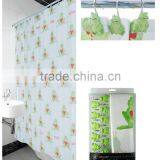 Rainbowl Animal Design Colorful Ducks 100%POLYESTER Shower Curtain Set thumbnail-6
