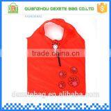 Factory Wholesale High Quality Red Polyester Foldable Shopping Bag thumbnail-3