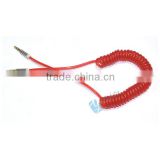 3.5mm Audio AUX AUXILIARY COILED AUDIO CABLE Male to Male Stereo Jack