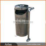 Durable Park Metal Recycle Bin thumbnail-1