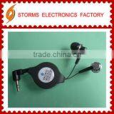 Retract Retractable Mobile Earphone Customized Logo Competitive Price thumbnail-1