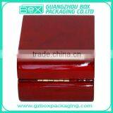 Red Small Square Wooden Box,Small Size Jewelry Packaging Box thumbnail-4