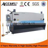 ACCURL High Quality MS8-6x3200mm Hydraulic Guillotine Shearing Machine with Germany ELGO P40 NC control System