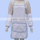Real Picture China Custom Plain 100% Cotton Terry Waterproof Kitchen Apron
