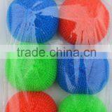 Plastic Mesh Scourer Ball,kitchen Cleaning Plastic Pot Scrubber thumbnail-3