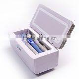 diatetic products powered battery mini fridge,portable insulin cooler box can work 24 hours with 12000mAh li-battery