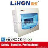 8 Way 246*182*80 Size Plastic Cover Matel Base Portable Power Distribution Box