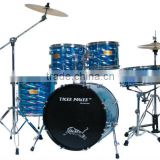 concept lazer blue drum set
