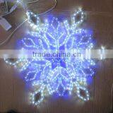 Led Rope Light Snowflake/christmas Snoflake/outdoor Lighted Snowflakes thumbnail-1