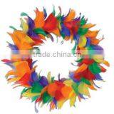Feather Wreath (rainbow) Party Accessory thumbnail-1