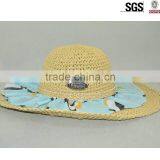 Hand Made Floppy Wholesale Paper Straw Hat