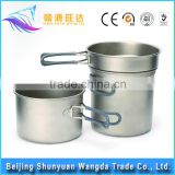 Titanium Material Cookware of Titanium Pot, Titanium Pan for Titanium Cookware