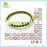 Mixed Colorful Customized Braided Leather Bracelet , Magnetic Buckle Leather Bracelet thumbnail-1