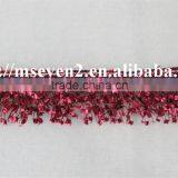 Fashion Color Tassel Fringe Lace Trim Polyester Tassel Fabric Embroidery Lace thumbnail-4