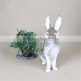 Easter Bunny Furry Animal Plastic Animals Garden Decoration thumbnail-1