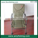 Carp Fishing Folding Chair With Arms Adjustable Legs thumbnail-2