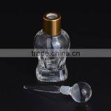 Wholesale Unique Shaped 10ml Glass Essential Oil Bottles Empty Clear Glass Perfume Bottle With Glass Stick Stopper thumbnail-6