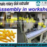Jinan Eagle Fried Nik Naks Kurkure Corn Cheetos Making Extruder Machine Processing Line Production Plant thumbnail-6