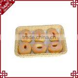 Eco-friendly Washable Plastic Rattan for Supermarket Kitchen Fancy Cheap Wholesale Baskets