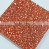 Yellow Curatain Wall pc Sheet Embossed Sheet