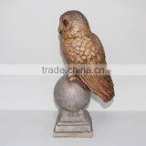 2015 Polyresin Owl Indoor Sculpture thumbnail-2
