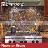 Newstar Factory Price Natural Stacked Stone Bachsplash Single Slate Mosaic thumbnail-4