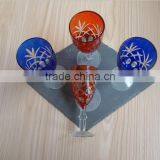 Elegant Black Slate Coaster With Goblet thumbnail-4