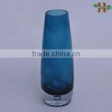 Mouth Blown Stained Glass Vases With Bubble thumbnail-5