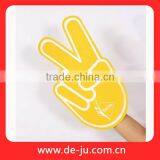 Yellow EVA Yeah Finger Cheer Foam Hand thumbnail-1