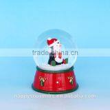 Lovely Chrismas Penguin Resin Snow Globe For Sale thumbnail-2