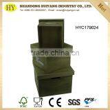 Vintage Wood Boxes With Lid Wholesale thumbnail-3