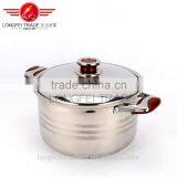 2016 Large Stainless Steel Bright Color Cookware Set Stainless Steel Soup Pot thumbnail-4