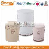 Pinky Powder Coating Steel Cat Food Container thumbnail-6