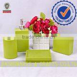 Green Matt Ceramic Bathroom Accessories Bath Collections thumbnail-1