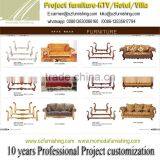 HM015 Antique Living Room Furniture of European Style Wooden Classical French Sofa Set thumbnail-5