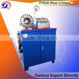 CE Certificates! Hydraulic Hose Fitting Crimping Machine Hose Crimper New Model FY91A Made in China! thumbnail-1