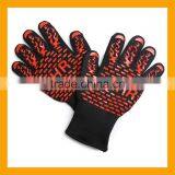 2017 ZMSAFETY Flame and Heat Resistant BBQ Grilling Cooking Gloves Non-slip Silicone Grill Gloves thumbnail-1