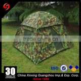 Two person single layer military camouflage dome tent, 210D Oxford cloth waterproof military tent/camp tent