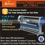 QF-1700A1 Full Automatic 1620mm 64 Inch Roll to Roll Cold & Hot Laminator thumbnail-1