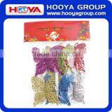 6cm Christmas Decoration Colorful Butterfly thumbnail-1