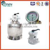Commercial Wholesale Swimming Pool Top Mount Stainless Steel Used Sand Filter for Water Treatment thumbnail-3