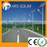 HRS-1010 CE RoHS Approval Solar Street Lamp Galvanized Steel Pole thumbnail-1