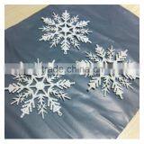 Christmas Tree Snowflake White Ornaments Hanging Decoration 10cm Festival thumbnail-2