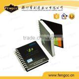 Promotion Cheap Cardboard Paper Cover Spiral Notebook With Color Sticky Inner thumbnail-1