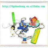 Wholesale 3D Personalized Cheap Silicone Key Chain