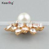 Fashionable Custom Shirt Metal Pearl Button for Decoration WBK-1483 thumbnail-2