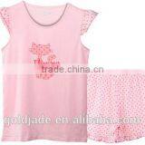 100% Cotton Kids Pajama Blank Boys and Girls Shirts+pants Pajama Sleepwear Baby Pajamas thumbnail-5