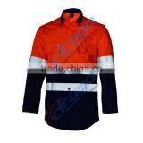 Cotton FR Insect Repellent Clothing With Reflective Tapes