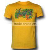 Mens Cotton T-shirt With Chest Print thumbnail-1
